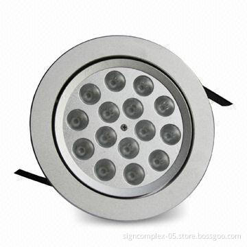 LED Downlight with 100 to 240V Working Voltage and 25W Power Consumption, 1,957lm Luminous Flux